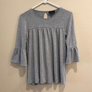Mod Cloth- Swing Tee- Gray